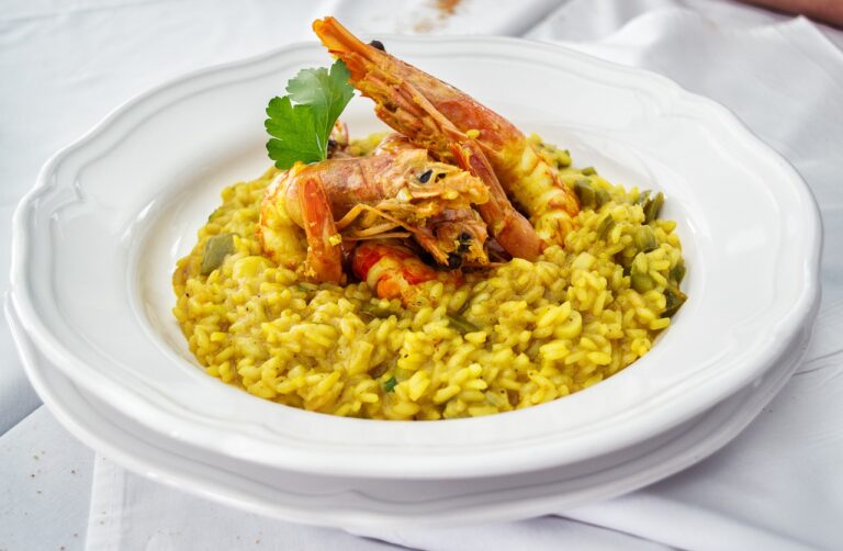Camarão com arroz